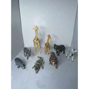 LOT of Animals Safari Animal Small Plastic Toys Figures Some Vintage